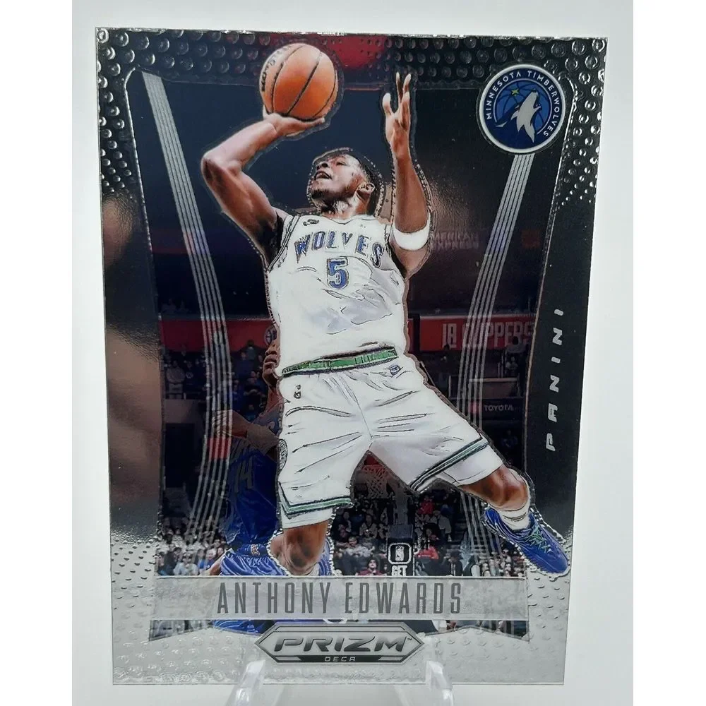 2023-24 PRIZM DECA‎ #63 ANTHONY EDWARDS TIMBERWOLVES